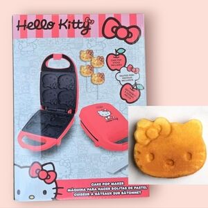 NEW Hello Kitty Non-stick Cake Pop Maker Breadmakers &Wafflemakers